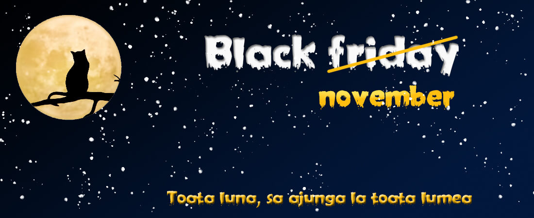 Promotie Black November