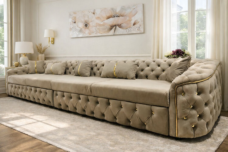 Canapea Diva pentru camere mari