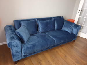 Canapea Riva albastră
