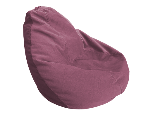 Fotoliu puf cu husă detașabilă, roz pastel - model DODOPUF